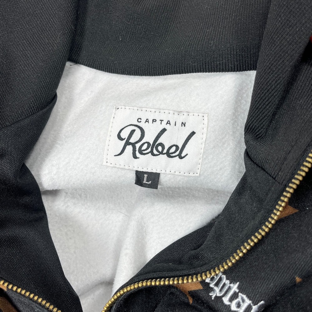 Captain Rebel Black Star Track Suit Set Size Large - Picture 2 of 16